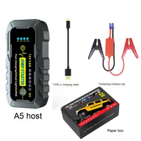 Démarreur de Voiture 3000A 12V, Démarreur de Secours Portable et Batterie Externe