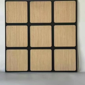 Pannello Acustico Akupanel a Doghe Diagonali, <span class=keywords><strong>Rivestimento</strong></span> Murale Fonoassorbente in Feltro di Poliestere con <span class=keywords><strong>Listelli</strong></span> di <span class=keywords><strong>Legno</strong></span> Inclinati - Product Image 6