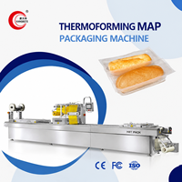 Máquina Automática para Termoformado y Envasado de Pan con Sistema MAP de Llenado de Nitrógeno