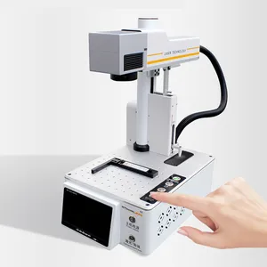 Fabriek Directe Sp002 Draagbare Laser Markering Lasergravure Met Mini Computer Telefoon Lcd Glas Separator