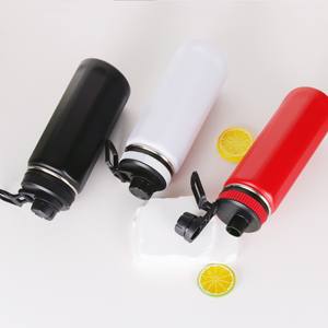 Gourde isotherme double paroi 550 ml pour thé en poudre avec couvercle, bouteille d'eau portable en acier inoxydable, prix usine OEM pour grossistes - Product Image 4