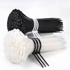 رباط كابلات نايلون 66 ذاتي القفل 4×200 مم، <span class=keywords><strong>3</strong></span>.6 مم × 200 مم، مقاوم للأشعة فوق البنفسجية، عالي الجودة للاستخدام الصناعي والكهربائي، طول 7.9 بوصة - Product Image 5