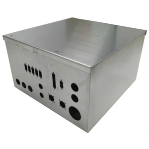 Custom sheet metal fabrication manufacturer stainless steel enclosure and box