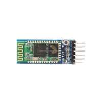 Módulo Transceptor Inalámbrico Industrial RF BLE HC-05 HC05 2.4G Original Maestro-Esclavo RS232 / TTL a UART con 6 Pines