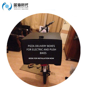 Cajas Traseras para Motocicleta Negras, Caja Superior <span class=keywords><strong>de</strong></span> Plástico Corrugado para Entrega <span class=keywords><strong>de</strong></span> <span class=keywords><strong>Pizza</strong></span>, Caja <span class=keywords><strong>de</strong></span> Reparto para Scooter, Ciclomotor, Caja <span class=keywords><strong>de</strong></span> Carga para Motocicleta - Product Image 5