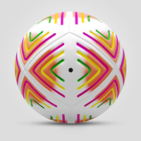 MOZURU Ballon de football de taille officielle 5 en PVC PU imperméable durable et bon marché avec logo personnalisé