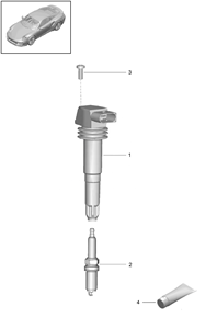 Moteur OEM de haute qualité pour <span class=keywords><strong>Porsche</strong></span> Boxster Cayman <span class=keywords><strong>911</strong></span> 997 avec OE 9A160210407 pour bobine d'allumage BorgWarner état neuf - Product Image 5
