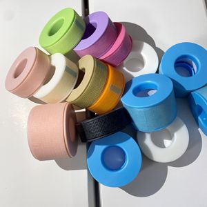 Custom Logo Nude Red Hot Pink purple Colorful <strong>Micro</strong> Paper Lash <strong>Tape</strong> for Sensitive Skin Breathable <strong>Tape</strong> for Eyelash Extension - Product Image 4