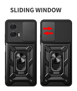 Coque de téléphone de Protection d'objectif pour Moto Edge 50 Fusion 5G housse antichoc avec béquille - Product Image 5