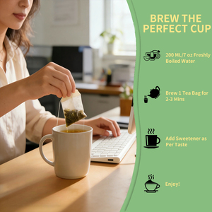 Bolsitas de Té de Crisantemo y Semilla de Cassia 2g*30, Té Herbal Natural Crudo para la Salud del Hígado y la Vista, Sin Cafeína, Caja, Venta al por Mayor - Product Image 4