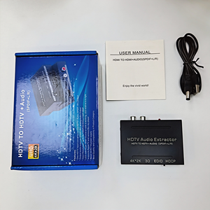 HDMI 신호 변환기 전원 공급 장치 용 HDMI 오디오 + SPDIF + R/L 용 HDMI 오디오 분배기 용 4K 포함 - Product Image 2