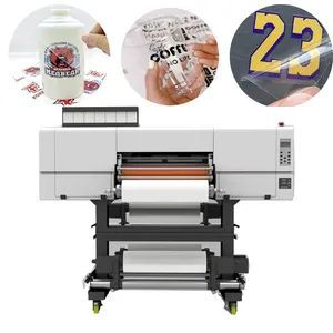 Dtf uv impressora impressão máquina automática uv dtf impressora 60 cm