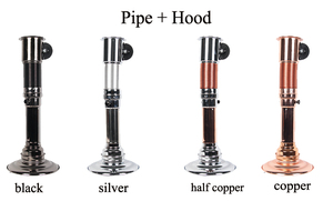 Tuyau rétractable sans barbecue en acier inoxydable de tuyau de fumée de style coréen en multicolore - Product Image 4