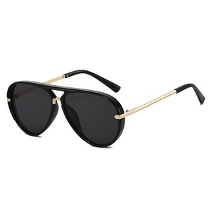 Nouvelles <span class=keywords><strong>lunettes</strong></span> de soleil vintage de haute qualité, <span class=keywords><strong>lunettes</strong></span> de protection solaire d'extérieur, forme concave, <span class=keywords><strong>lunettes</strong></span> de soleil unisexes, mode, grande monture - Product Image 2