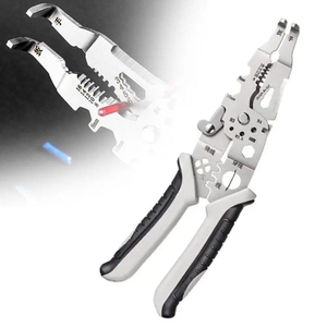 เครื่องมือปอกสายไฟอเนกประสงค์ 20 in 1 คีมตัดข้าง คีมปอกสายไฟ คีมตัดสายเคเบิล - Product Image 4