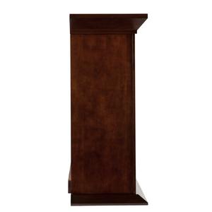 <span class=keywords><strong>Cheminée</strong></span> électrique LED moderne avec chauffage électrique 3D en bois brun pour le chauffage - Product Image 5