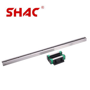 Guides linéaires à profil bas, glissières à bride, vente directe d'usine SHAC - Série GEW, glissières modulaires en acier, roulement central pour CNC - Product Image 3