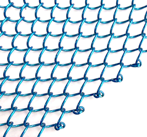 Maille <span class=keywords><strong>de</strong></span> fil d'acier à armure simple, filet métallique décoratif pour façade architecturale/écrans <span class=keywords><strong>de</strong></span> séparation intérieure - Product Image 5