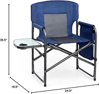 Chaise de plage pliante extérieure OEM Portable pêche mer plage salon métal pliant Camping chaise de maquillage avec thé Teable