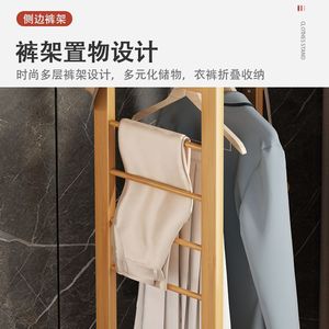 Bamboo <b>clothes</b> <b>rack</b> for home use, bedroom, indoor use - Product Image 3