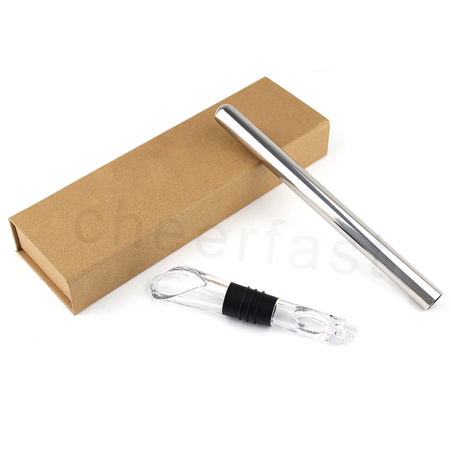 Wholesale Customize a Nice Gift Item for Your Customers Friends Families and Loved Wine Bottle Chiller Wine Stick Chiller Cooler