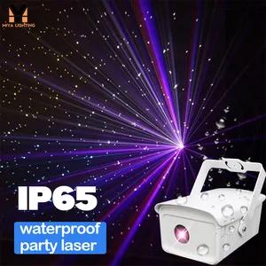 Luz de céu estrelado à prova d'água para uso externo 2W luz laser colorida para decoração de festas dj ktv
