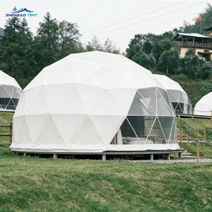 Dôme de camping professionnel résistant aux UV pour temps chaud, maison dôme extérieure pour hôtel avec climatiseur - Product Image 1