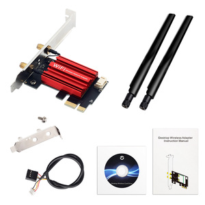 Wifi 6E AX210 5374Mbps không dây PCIe adapter Tri ban nhạc 2.4G/5G/6GHz tương thích bt5.3 mạng Wifi thẻ cho win 10/11 - Product Image 6