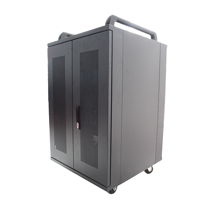 Metal +ABS Material,Education Application,20 Slots Charging By Power Strip Laptop Charging Trolly