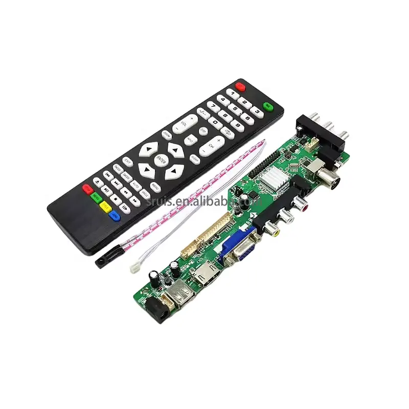 Zs. D3663la.a8 DVB-T2 Dvb-T DVB-C Digitale Tv Lcd/Led Driver Board V56 V59 10-42 "Universele Lcd Tv Controller Driver Board 3663