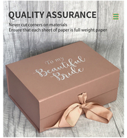 Boîte d'emballage de luxe pour extensions de cheveux avec impression de logo personnalisé, boîte cadeau rigide en carton, pelliculage brillant, gaufrage