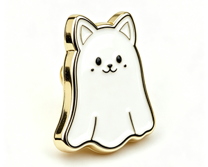 Pin de Solapa Personalizado de Metal Esmaltado con Forma de Perro, Insignia Chapada para Decoración de Bolsos y Accesorios - Product Image 2