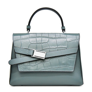 Nuevo Diseño de Bolso de Mano para Mujer, Bolso de Hombro Cruzado de Cuero Genuino con Asa Superior, Bolso de Hombro para Mujer - Product Image 1