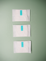 Coussinets anti-âge en coton biologique pour femmes, 100 pièces, tampons hygiéniques pour dames, taille 180/155/sac, personnalisé, Premium