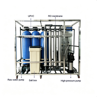 Machines de filtration d'eau potable par osmose inverse de haute qualité, filtre à eau RO, dispositif de dessalement avec adoucisseur d'eau UV UVC