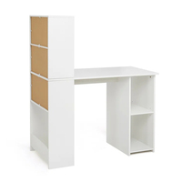 Bureau d'étude intégré moderne pour étudiants, bureau d'écriture, bureau d'ordinateur pour chambre à coucher