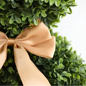 OH ARTS Árbol Topiario Artificial en Forma de Conejo de 35'' Resistente a los Rayos UV, Planta Topiaria de Boj Artificial <span class=keywords><strong>con</strong></span> Maceta de Plástico Negra - Product Image 3