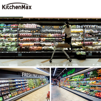 Équipement de réfrigération pour cuisine commerciale, refroidisseur d'air pour supermarché, pour boissons, Pepsi, autres boissons, réfrigérateur de présentation pour aliments