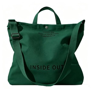 Bolsa de Mano de Lona Impermeable Plegable de Gran Capacidad con Diseño de Caramelos, Color Verde, Personalizada, Informal, para Mujer, con Correa para el Hombro - Product Image 2
