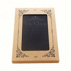 Vintage A5 Retro Style Hardcover Leather Notebook Business Gifts Meeting Minutes Planner Gift <b>Box</b> Packaging - Product Image 1