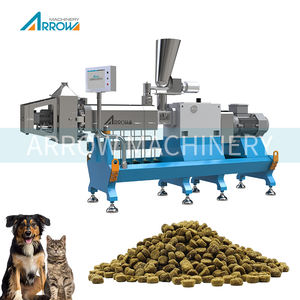 Maquinaria de Línea de Producción de Alimentos Secos Extruidos para Perros de Buena Calidad con Multi-Voltaje - Product Image 1