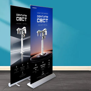 FEAMONT Biểu Ngữ Quảng Cáo Cuộn Lên Biểu Ngữ CuộN Xuống Biểu Ngữ CuộN Xuống Bằng Nhôm Có Thể Thu Vào - Product Image 1