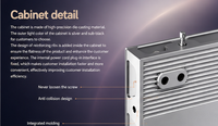 Instalasi Tetap Dalam Ruangan Layar LED Ultra Tipis P3.9 1000x500mm Panel Video Wall LED Aluminium Die-Cast Perawatan Depan