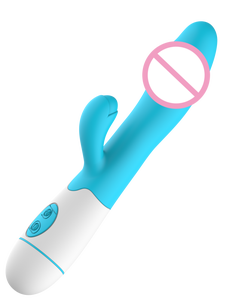 Op maat gemaakte logo siliconen <span class=keywords><strong>vagina</strong></span> <span class=keywords><strong>stimulator</strong></span> 30 snelheden vibraties G-spot vibrator realistische dildo seksspeeltjes voor vrouwen - Product Image 3