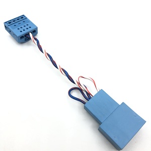 Adaptador de conector de cable para subwoofer BMW, 15 cm, cable sin pérdidas de un solo extremo, plástico azul, para las series 1, 3, X3, 5, F18, F3, F2 - Product Image 2