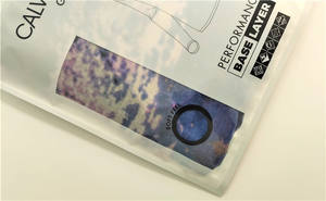 Factory sell customized logo print clothing packaging zip lock bag - Product Image 6