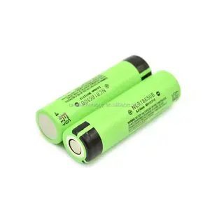 原装NCR 18650B锂电池3.7V 3400毫安时锂离子电池，用于电动汽车电池组