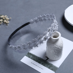 Accessori per <span class=keywords><strong>Capelli</strong></span> per Bambine: Cerchietto Fatto a Mano con Perle, Strass e Filo Dorato, Design Floreale Carino - Product Image 6