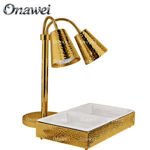 Lampe chauffante alimentaire Onawei, chauffe-plat commercial, lampe chauffante électrique, chauffage pour la restauration, réchauffement pour les fritures, cafétéria, restauration, buffets, fêtes - Product Image 5
