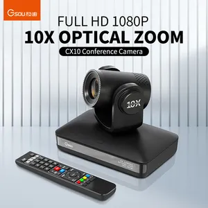 CX10 ele-medicine Live Streaming Education 1080p usb 10x telecamera ptz ottica, controller joystick telecamera Ip sdi per videoconferenze